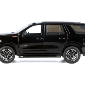 2025 Chevrolet Tahoe Z71 Black "Timeless Legends" Series 1/24 Diecast Model Car by Motormax from the Automotive store collection.