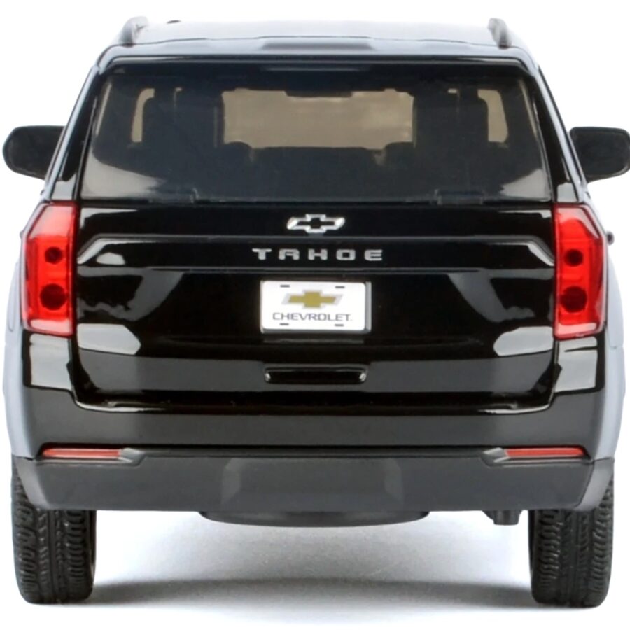 2025 Chevrolet Tahoe Z71 Black "Timeless Legends" Series 1/24 Diecast Model Car by Motormax Automotive