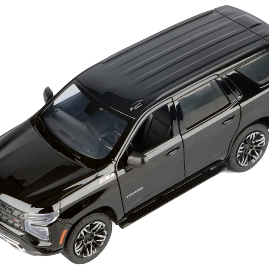 2025 Chevrolet Tahoe Z71 Black "Timeless Legends" Series 1/24 Diecast Model Car by Motormax Automotive