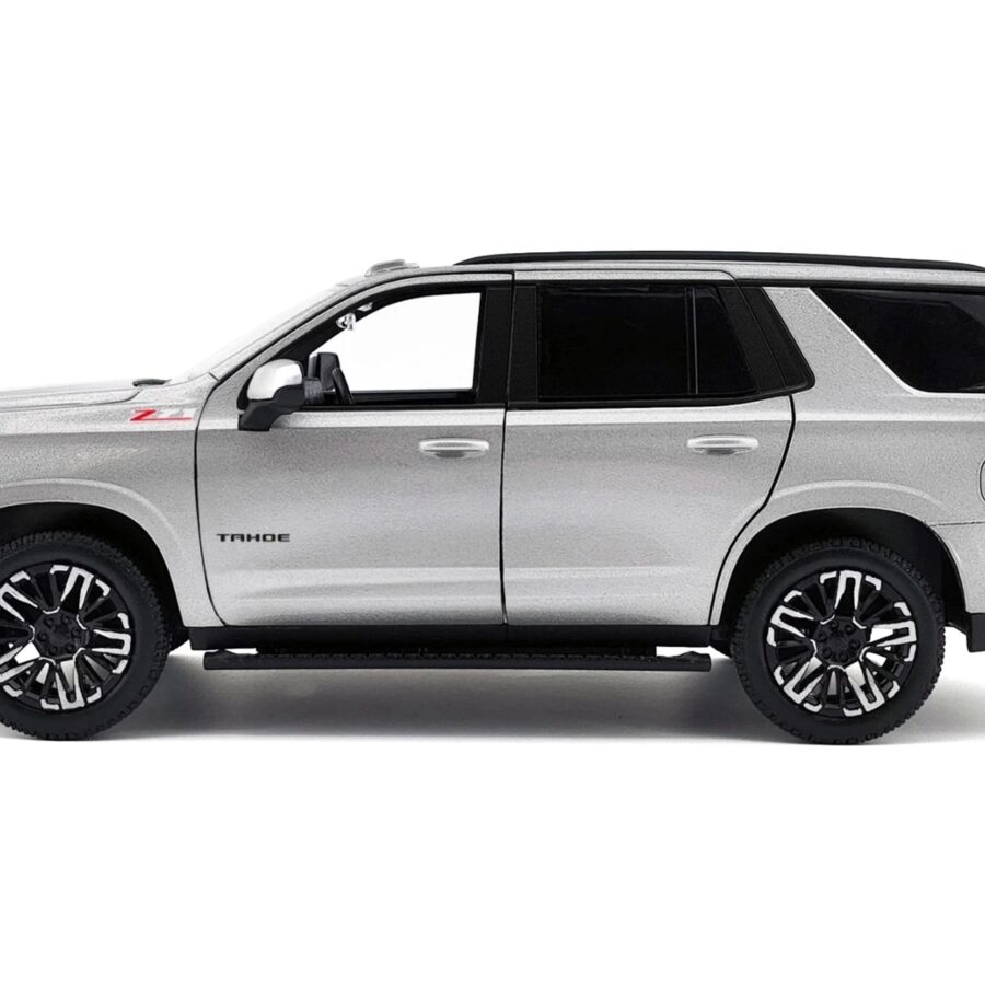 2025 Chevrolet Tahoe Z71 Gray Metallic "Timeless Legends" Series 1/24 Diecast Model Car by Motormax Sports Car Racing Model Cars