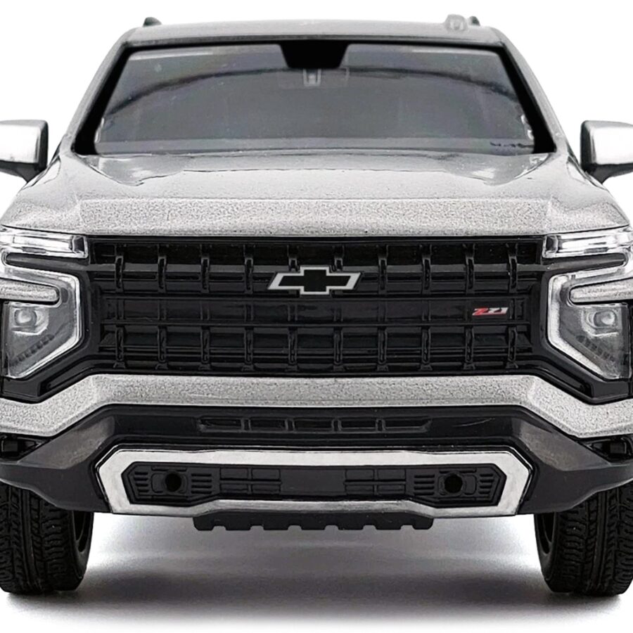 2025 Chevrolet Tahoe Z71 Gray Metallic "Timeless Legends" Series 1/24 Diecast Model Car by Motormax Sports Car Racing Model Cars