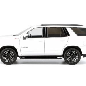 2025 Chevrolet Tahoe Z71 White "Timeless Legends" Series 1/24 Diecast Model Car by Motormax from the Automotive store collection.