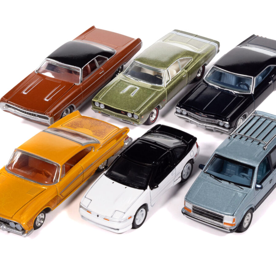Auto World Premium 2025 Release 2 Set A of 6 pieces 1/64 Diecast Model Cars by Auto World from the Sports Car Racing Model Cars store collection.