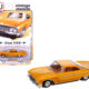 1961 Dodge Dart Phoenix Lowrider Mango Smoothie Metallic with Graphics and Orange Interior "Vintage Muscle" Series 1/64 Diecast Model Car by Auto World