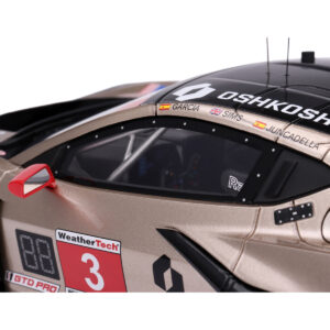 Chevrolet Corvette Z06 GT3.R #3 Antonio Garcia - Daniel Juncadella - Alexander Sims "Corvette Racing by Pratt Miller Motorsports" "12 Hours of Sebring" (2024) 1/18 Model Car by Top Speed from the Sports Car Racing Model Cars store collection.