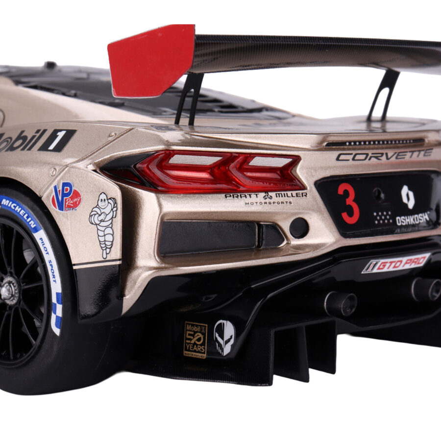 Chevrolet Corvette Z06 GT3.R #3 Antonio Garcia - Daniel Juncadella - Alexander Sims "Corvette Racing by Pratt Miller Motorsports" "12 Hours of Sebring" (2024) 1/18 Model Car by Top Speed Automotive