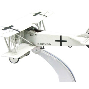 Fokker D.VII Aircraft "Hermann Goring Jagdgeschwader 1" (1918) German Luftwaffe 1/72 Model Airplane by Wings of the Great War by Diecast Mania